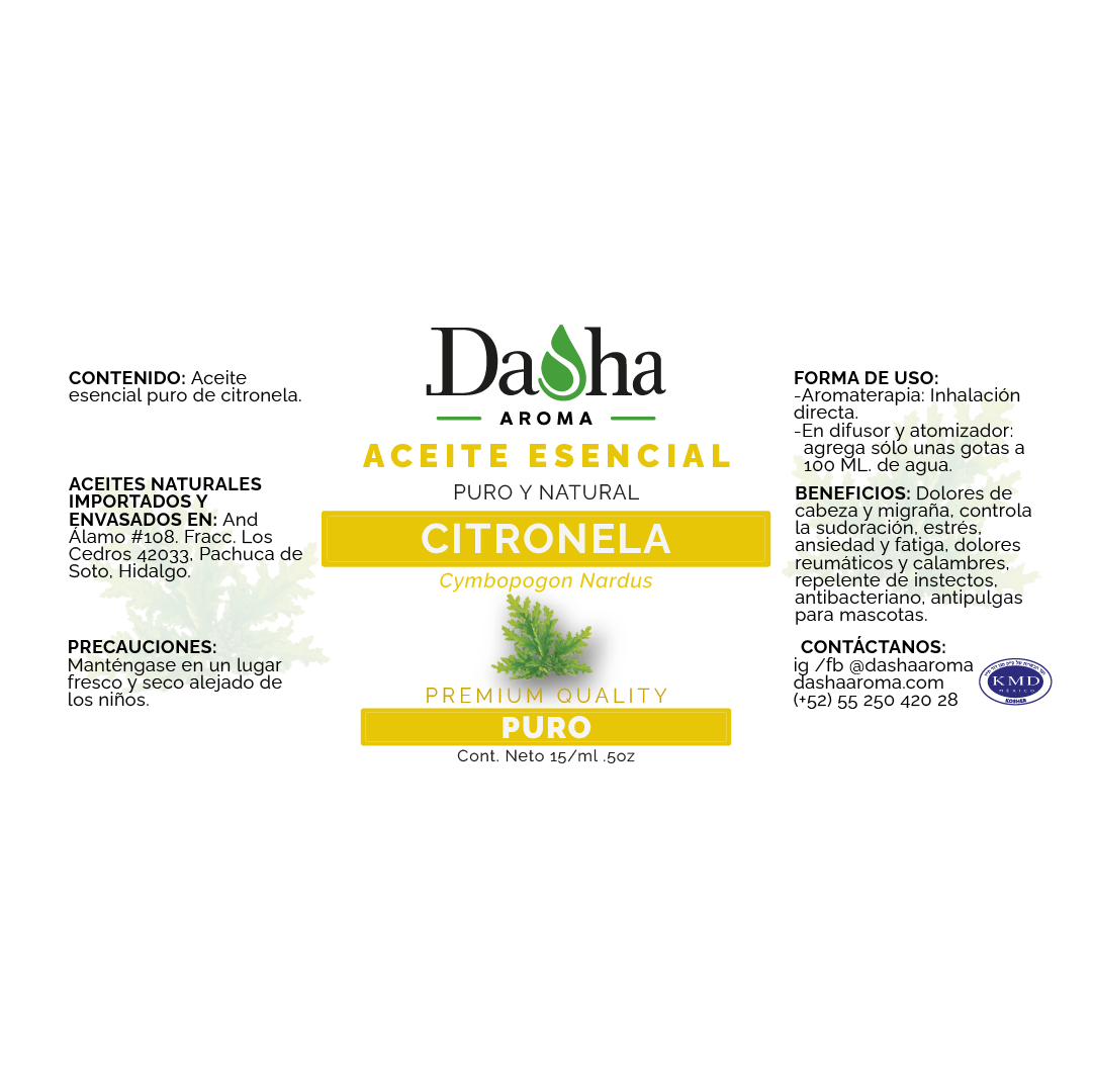 Aceite Esencial de Citronela - Imagen 2