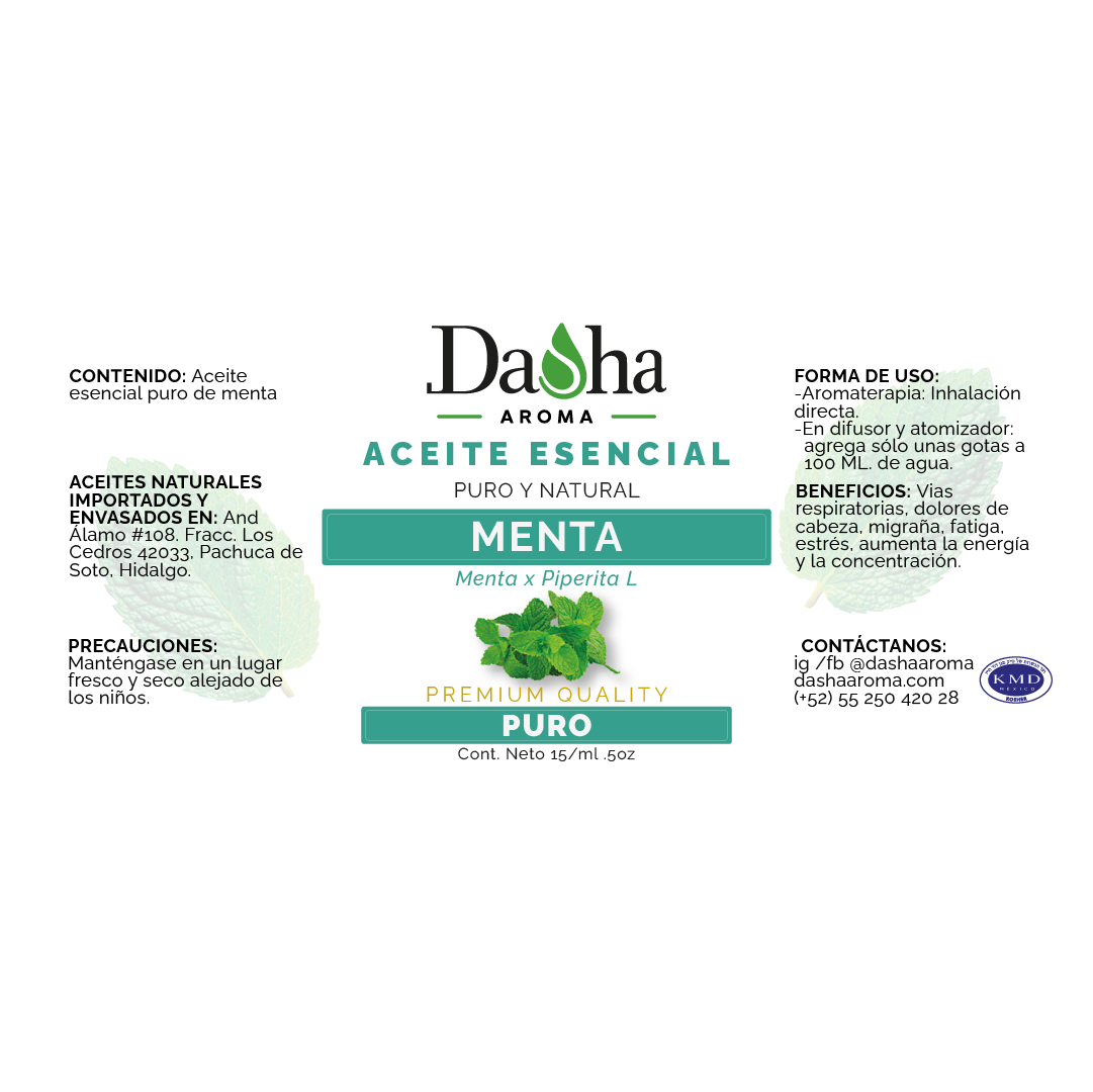 Aceite Esencial de Menta